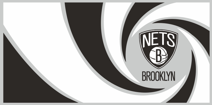 007 Brooklyn Nets logo iron on paper